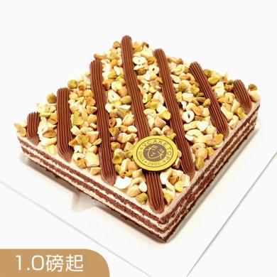 仅限深圳  Vcake生日蛋糕  开心百分百  巧克力奶油生日蛋糕