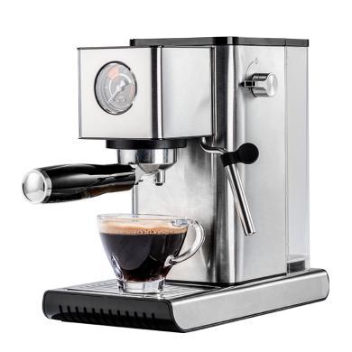 康佳（KONKA）咖啡机意式浓缩咖啡机半自动 高压萃取蒸汽打奶 家用办公室小型奶泡机 KKFJ-1202