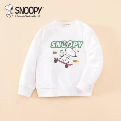 Snoopy史努比儿童卫衣男上衣新款中小童男童套头卫衣包邮SF3308017