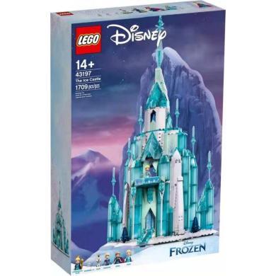 LEGO）乐高迪士尼城堡积木 艾莎公主系列 冰雪奇缘电影周边14岁+男女孩玩具礼物 43197 冰雪城堡