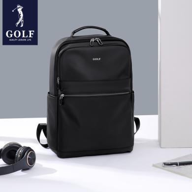 GOLF/高尔夫双肩包男牛津背包男电脑包大容量包包时尚高中大学生书包潮牌 D233941