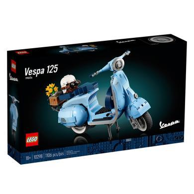 乐高 LEGO 创意百变系列 Vespa 125维斯帕小摩托 18+ 10298维斯帕