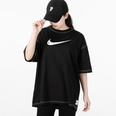 Nike耐克短袖女装新款运动服宽松半袖上衣T恤DM6212-010