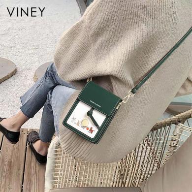 Viney包包女新款包包斜挎包女包手机包迷你小包5960