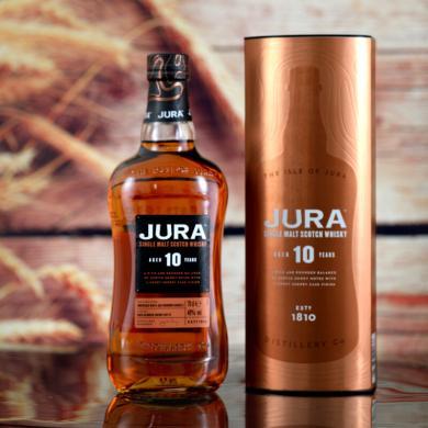 吉拉朱拉10年苏格兰单一麦芽威士忌 英国原装进口洋酒 700ml