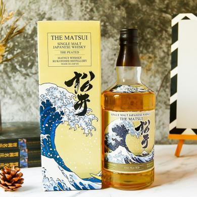 松井泥煤风味单一麦芽威士忌 700ml THE MATSUI日本原装进口洋酒日威【产自日本鸟取县】