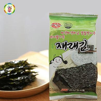 【韩今】传统风味海苔5g*3包*4袋韩国进口
