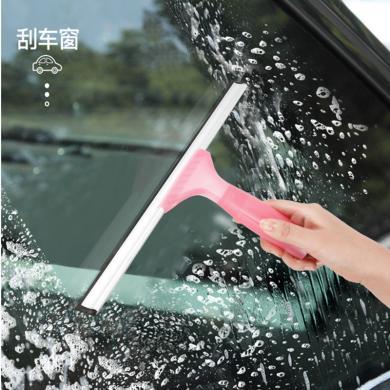 世家炫彩刮水器铝合金擦窗器 刮窗车窗擦玻璃门镜子面去水雾35cm清洁工具-21273