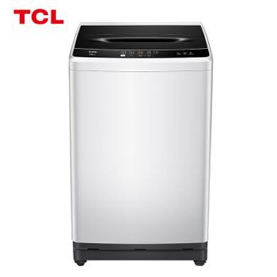 【618提前购】10公斤TCL洗衣机全自动波轮大容量家用 四重智控 洁桶风干 二级能效 XQB100-36SP （宝石黑）