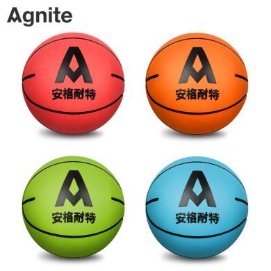 得力安格耐特F1330_纯色橡胶弹力球6cm 儿童玩具球 小篮球 拍拍球 红橙绿蓝4种颜色各1个