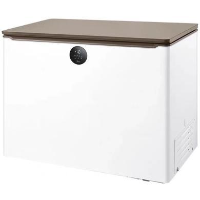 美的冰柜家用小型208升一级能效深冷冻柜卧式冰箱冷藏保鲜冷冻柜