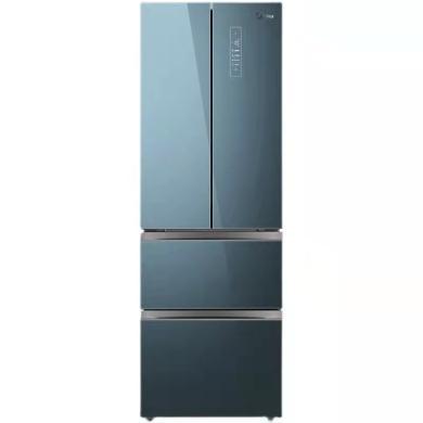 美的超薄法式多门冰箱BCD-311WFPZM(E)-深空蓝-繁星