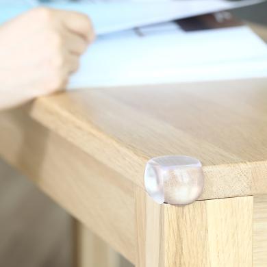 FaSoLa 透明防撞角(4PCS) 儿童防撞角包桌子桌角护角宝宝玻璃茶几PVC防护保护套安全防碰撞PS-219