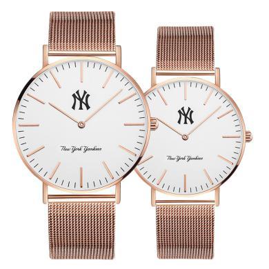 mlb美职棒潮牌编织手表男女情侣表时尚潮流简约欧美女表mlb-sd023 mlb