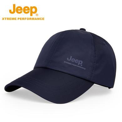 Jeep/吉普新款运动帽男士户外透气防紫外线棒球帽时尚简约鸭舌帽P213078996