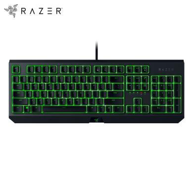 雷蛇（Razer）黑寡妇蜘蛛标准 机械键盘 游戏键盘 办公键盘 电脑键盘 绿轴ABS键帽104键