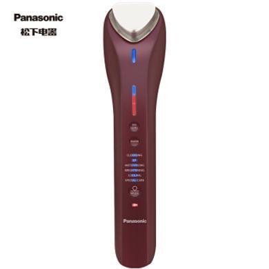 松下离子美容仪（Panasonic）高渗透离子美容仪 导入导出仪 脸部按摩仪 促进护肤品高渗透 EH-XEP1-R405