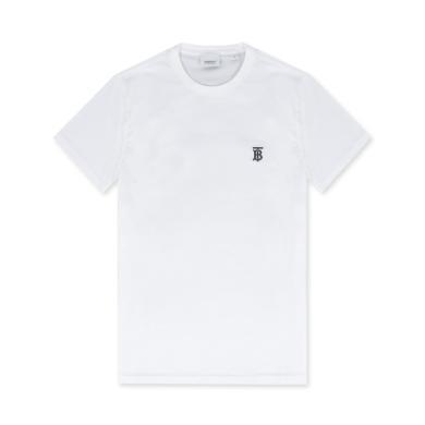 【支持购物卡】BURBERRY 博柏利 巴宝莉  专属标识图案棉质男士短袖T恤 香港直邮