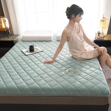 DREAM HOME  床上用品床垫4.5厘米针织棉大豆纤维加厚床垫 榻榻米单人上下铺床垫地铺垫 JSL