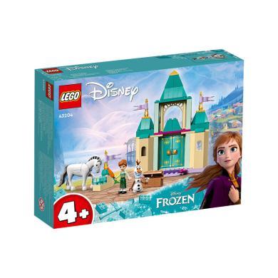 乐高（LEGO）积木 迪士尼公主系列新品 4岁+ 儿童玩具男孩女孩生日礼物 43204 安娜和雪宝的欢乐城堡