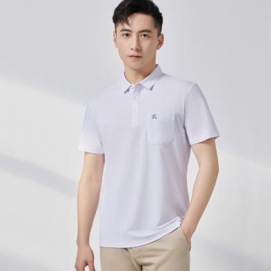 帝坤 夏季新款舒适透气经典男士短袖t清凉个性时尚潮流短袖Polo衫 A2DKDP02