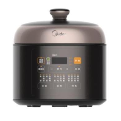 美的（Midea） 电压力锅大火力智能预约定时小型迷你不绣钢全自动3升高压锅1-5人 2.5升单胆MY-SS2522P