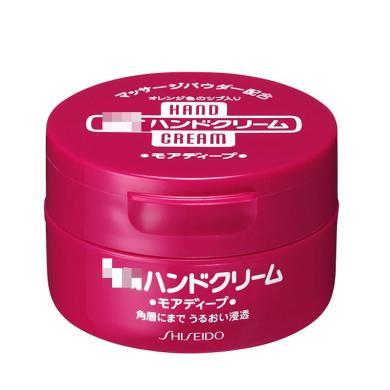 【支持购物卡】日本Shiseido 资生堂 尿素护手霜 滋润保湿补水 红罐100g