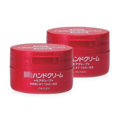 【2罐】日本 SHISEIDO资生堂尿素护手霜红罐100g 男女通用 深层滋养 预防干裂