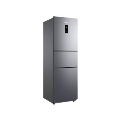 美的(Midea)247升三门冰箱 风冷无霜 多门家用小冰箱 智能家电 节能低噪 全温区变温 风冷免除霜BCD-247WTM(E)