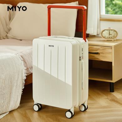 MIYO宽拉杆行李箱女新款ins网红20寸登机密码箱子大容量旅行皮箱 K578