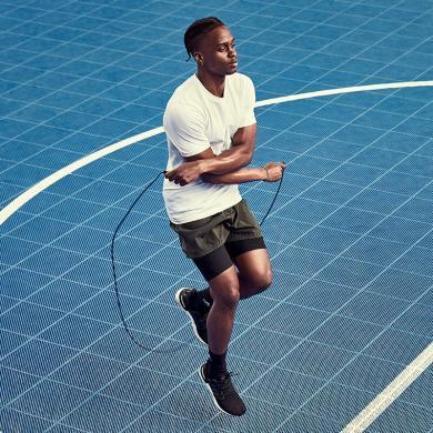 【新款】阿迪达斯(adidas)健身锻炼运动中小学生考试训练跳绳 可调长短男女通用跳绳 基础跳绳ADRP-130