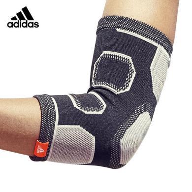 阿迪达斯（adidas）护肘 男女手肘关节护具防护篮球护臂运动夏健身 网球肘护肘L单只装 ADSU-12533