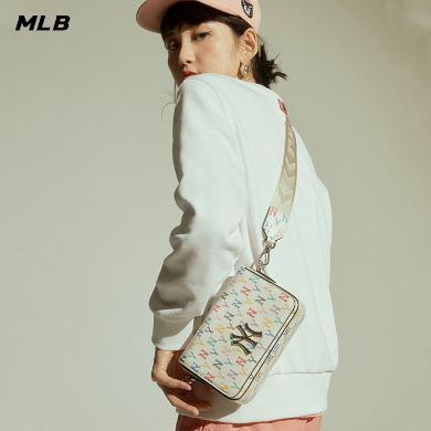 【预售2-5天】MLB男女斜挎包复古老花单肩包时尚休闲包潮新款H-32BGPC111