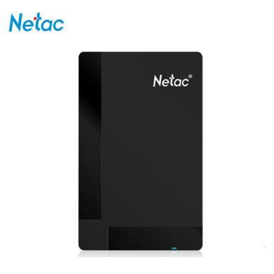 朗科（Netac）K218-1TB 2TB 商务格调系列 高速USB3.0传速2.5英寸加密移动硬盘 黑色