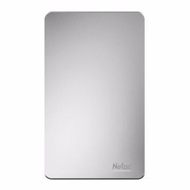 朗科（Netac）K330-1TB 2TB 银姬系列 高速USB3.0传速2.5英寸全金属闪存硬盘移动硬盘 银色