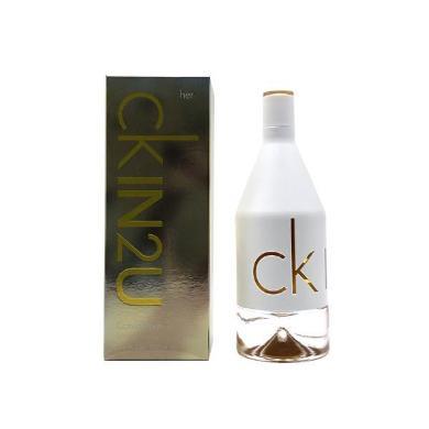 Calvin Klein/凯文克莱CK IN2U因为你喜欢你男女士淡香水50ml/100ml  树木香调