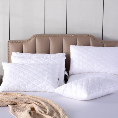 （Dohia）多喜爱枕头舒适全棉面料 抗菌纤维填充安睡抗菌优棉对枕