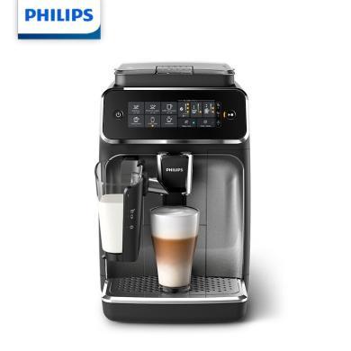 飞利浦（PHILIPS）咖啡机 家用意式全自动现磨咖啡机 Lattego奶泡系统5种咖啡口味EP3146*