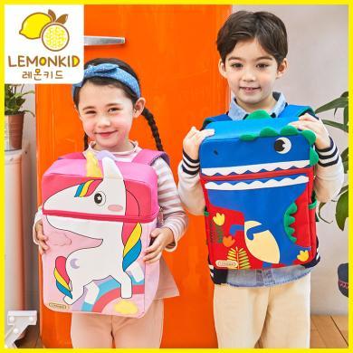 Lemonkid柠檬宝宝儿童小学生书包1-3年级幼儿园男童女童背包轻便双肩包28301