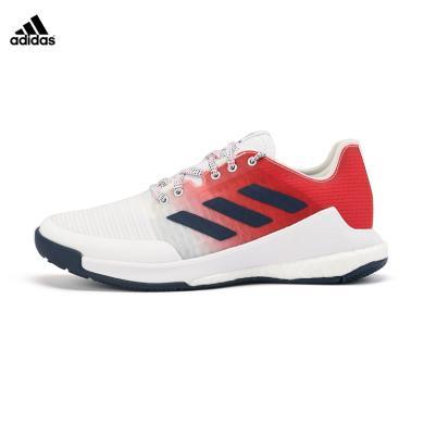 adidas阿迪达斯女子运动训练羽毛球网球鞋健身防滑耐磨跑步运动鞋TH-GZ8502