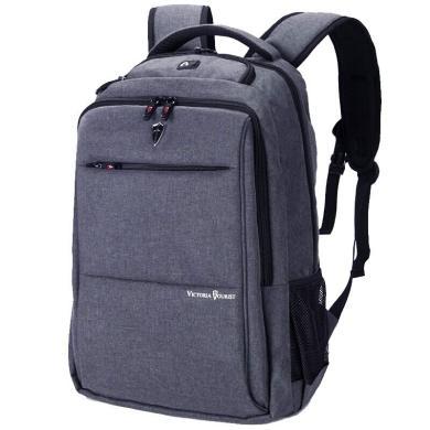 维多利亚旅行者双肩包电脑包15.6/17.3英寸男商务防泼水双肩背包书包V9006
