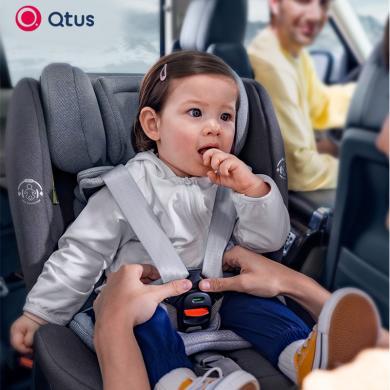 【支持购物卡/积分支付】Qtus昆塔斯S2 APOLLO 阿波罗安全座椅汽车车载isofix儿童安全座椅0-12岁360度旋转i-Size