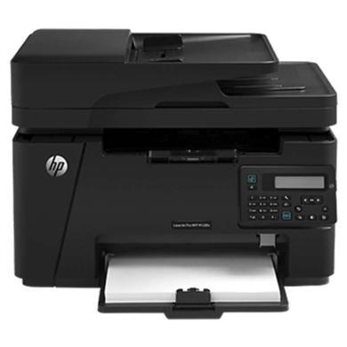 惠普HP LaserJet Pro MFP M128fn黑白激光多功能打印连续复印件扫描A4纸电话传真机一体机办公4合一  惠普M128FN打印机