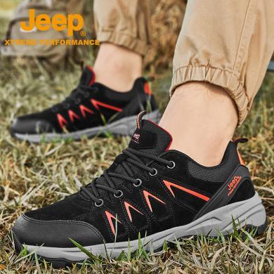 Jeep/吉普山系抓地登山鞋新款机能鞋耐磨防滑露营鞋轻量徒步鞋P231091227