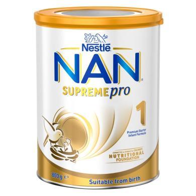 澳洲雀巢Nestle能恩superme 适度半水解婴幼儿奶粉1段(0-6个月) 800g/罐