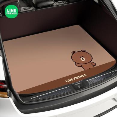 LINE FRIENDS布朗熊 汽车后备箱垫卡通可爱个性车载尾箱垫适用于 各种车型AL670472703739