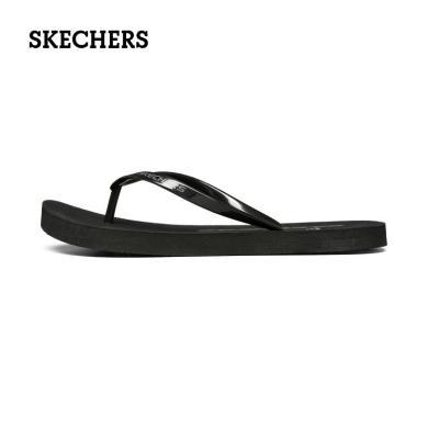 Skechers斯凯奇女子人字拖运动简约时尚休闲沙滩鞋夹趾拖鞋S8730025