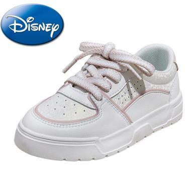 迪士尼儿童女童板鞋2024春季新款鞋子时尚儿童小白鞋休闲潮鞋男童运动鞋