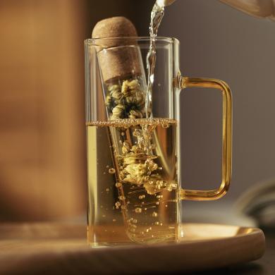 摩登主妇茶漏玻璃茶滤新型泡茶神器茶具配件茶水分离器茶叶过滤器