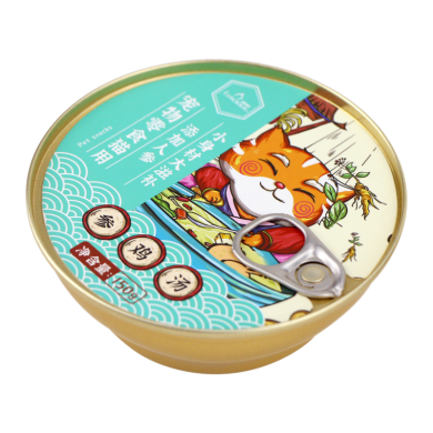 路斯猫用零食150g*5盒宠物零食参鸡汤